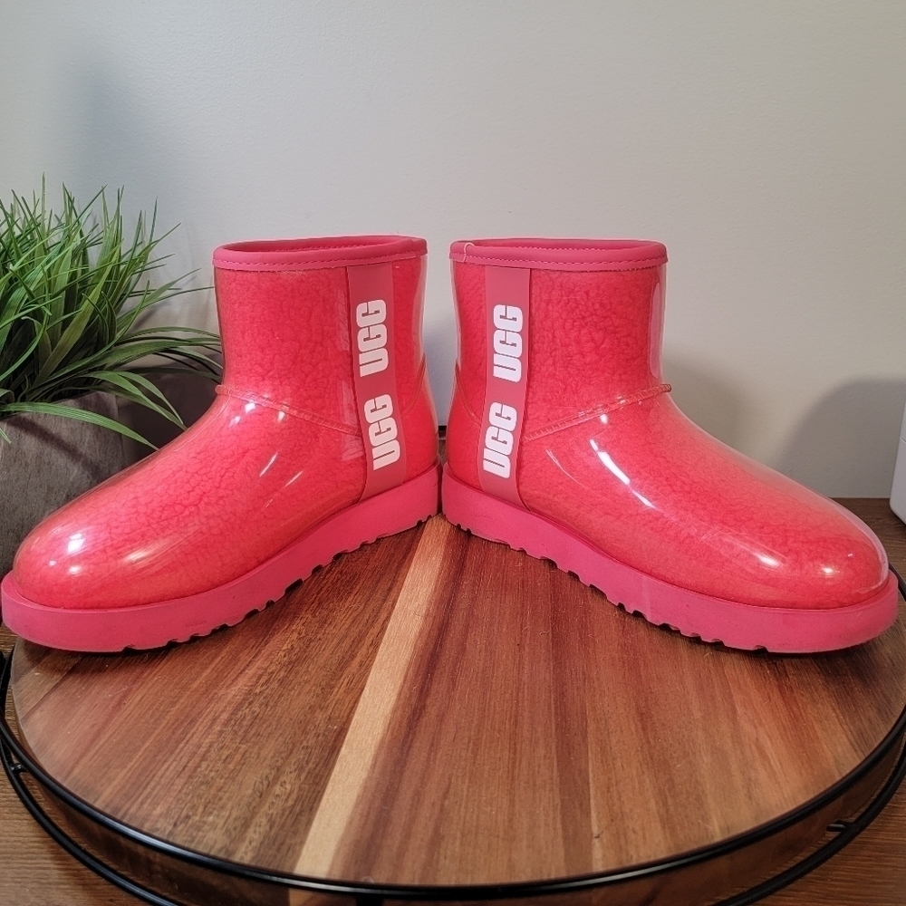 UGG Women's Classic Mini Clear Boot in Pink - Picture 4 of 15